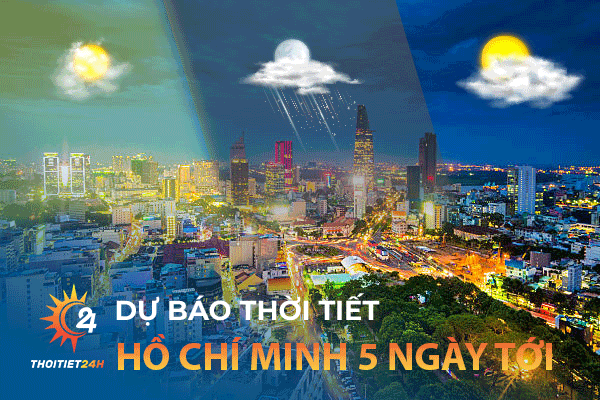 Dự báo thời tiết Hồ Chí Minh 5 ngày tới có mưa không?