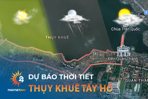 Thời tiết Thụy Khuê Tây Hồ Hà Nội