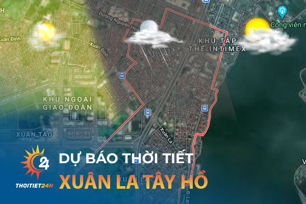 Thời tiết Xuân La Tây Hồ Hà Nội