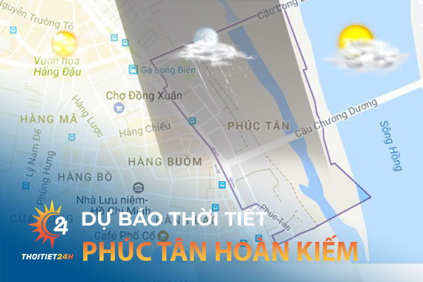 Thời tiết Phúc Tân Hoàn Kiếm Hà Nội