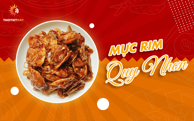 Mực rim Quy Nhơn “ngon trên từng ngón tay” - Địa điểm mua chuẩn nhất