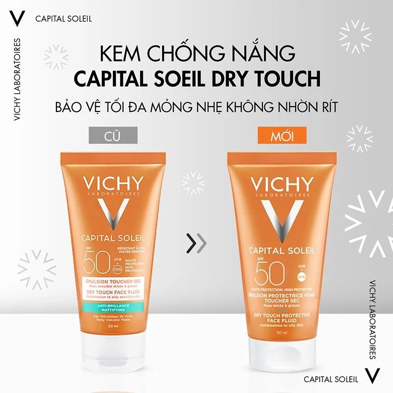 Kem chống nắng Vichy Capital Soleil Dry