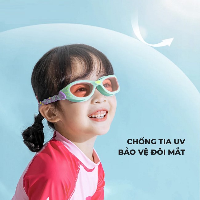 Chọn kính bơi bảo vệ mắt cho bé 