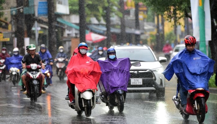 Khu vực Thanh Hóa - Thừa Thiên Huế có mưa rải rác