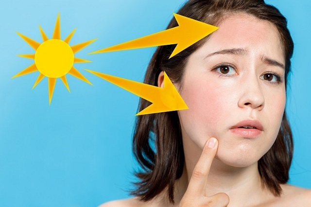 Ánh nắng mặt trời có thể gây hại cho da 