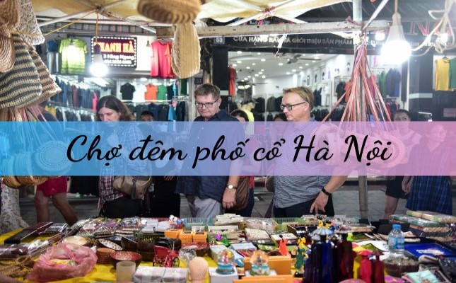 Chợ đêm phố cổ Hà Nội 