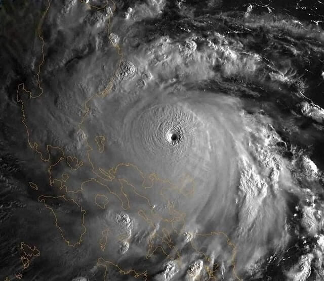 Hình ảnh vệ tinh bão Noru 