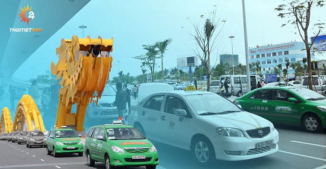Di chuyển ở Đà Nẵng bằng taxi 