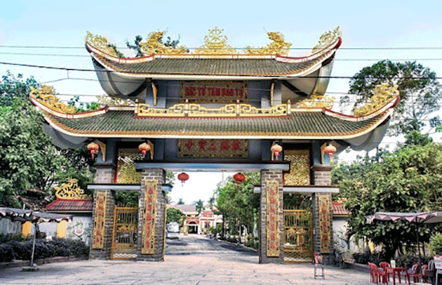 Ngôi chùa Tam Bảo nổi tiếng ở Hà Tiên