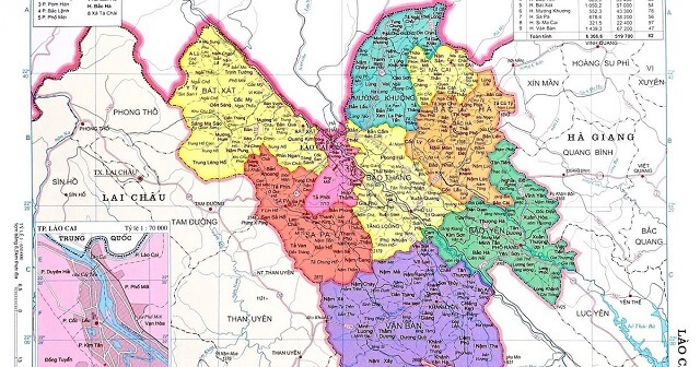 Bản đồ hành chính xã Ngải Thầu, huyện Bát Xát