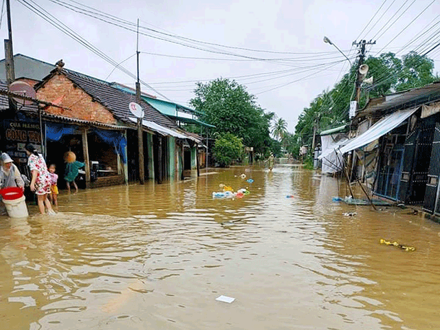 Lũ lụt ở Bình Định