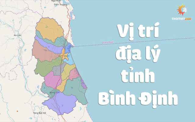 Vị trí địa lý tỉnh Bình Định 