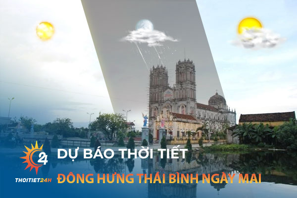 Dự báo thời tiết Đông Hưng Thái Bình ngày mai trên trang Thoitiet24h.vn