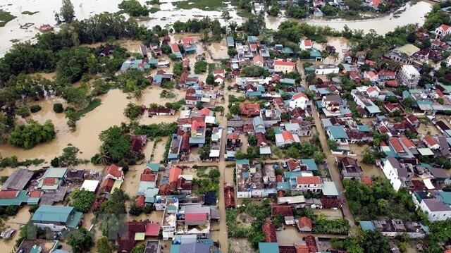 Mùa mưa bão ngập, lụt ở Hà Tĩnh 