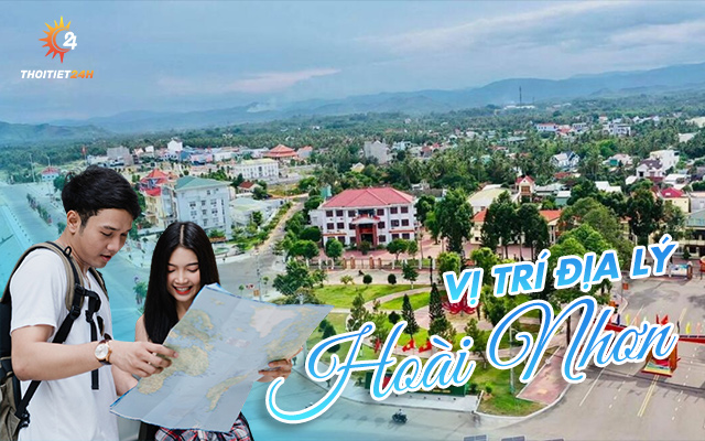 Vị trí địa lý huyện Hoài Nhơn Bình Định