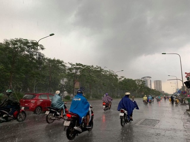 Thanh Hóa - Huế mưa cục bộ ở một số nơi