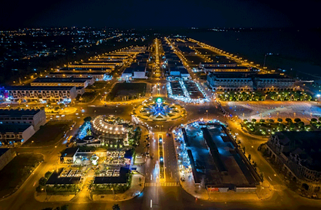 Cảnh đêm thành phố Rạch Giá - Kiên Giang