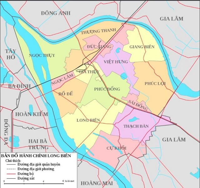 Quận Long Biên thành lập năm 2003 