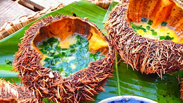 Món nhum nướng mỡ hành nổi tiếng ở Kiên Giang 