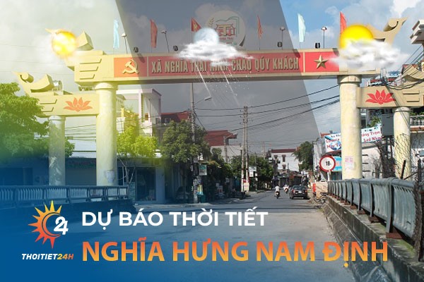 Dự báo thời tiết Hải Hậu Nam Định trên trang Thoitiet24h.vn