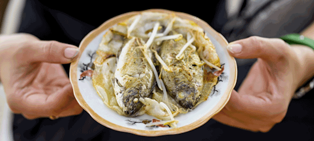 Bánh khoái cá kình - Đặc sản xứ Huế