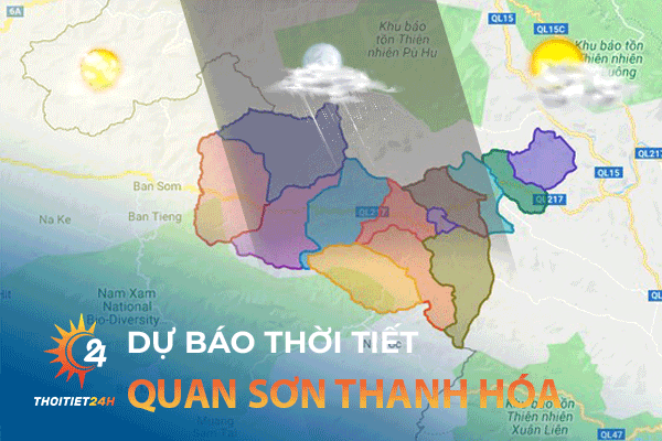Dự báo thời tiết Quan Sơn Thanh Hóa