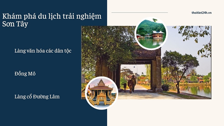Khám phá các địa điểm du lịch nổi tiếng ở Sơn Tây Hà Nội