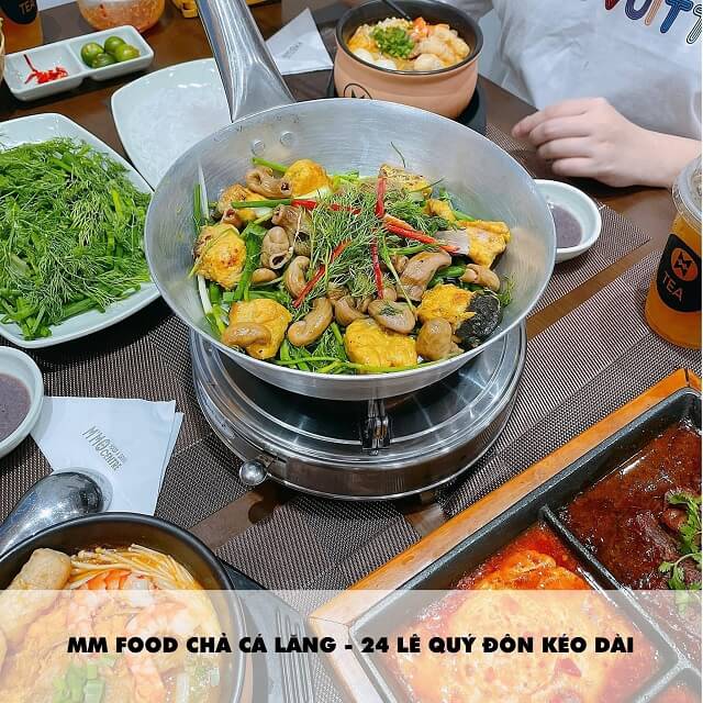 Quán ăn ngon MM Food Chả Cá Lăng đường Lê Quý Đôn