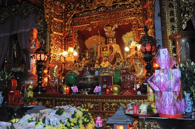 Đền thờ thánh mẫu tại Thái Bình