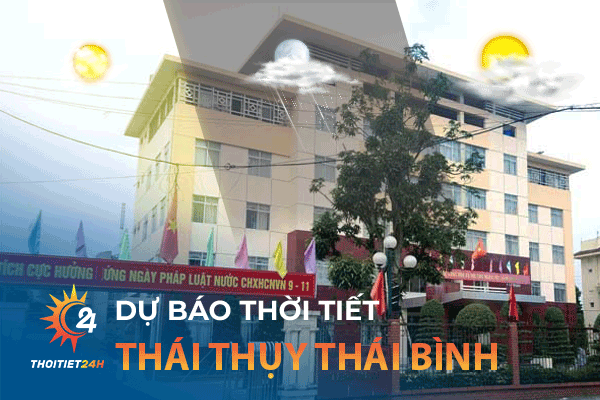 Dự báo thời tiết Thái Thụy Thái Bình