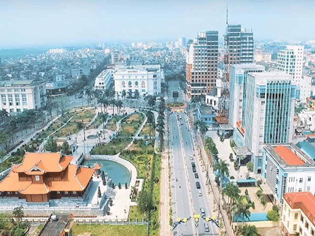 Vị trí địa lý thành phố Thái Bình 