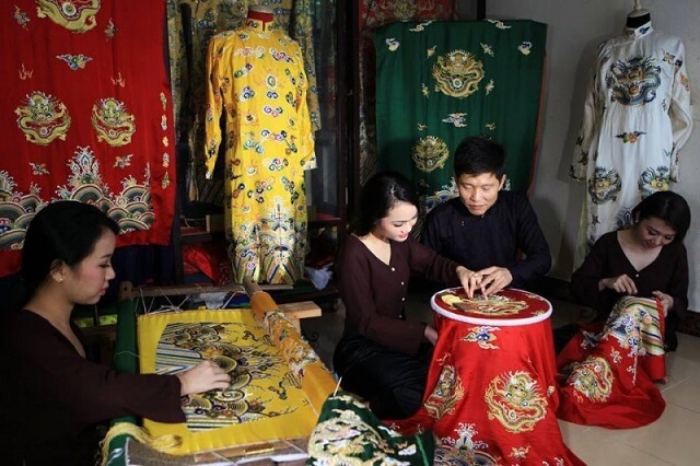 Làng nghề thêu truyền thống ở Thường Tín 