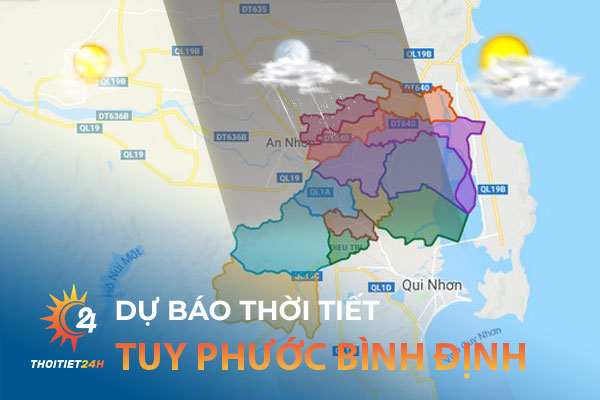 Dự báo thời tiết Tuy Phước Bình Định